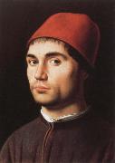 Antonello da Messina Prtrait of a Man Sweden oil painting artist